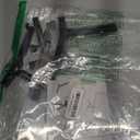 LOOBANI Raised Dog Bowl Stand: Fits for Bowls Width 5.9"-8.7" (Without Bowls), Adjustable Width Elevated Dog Bowl Stand Water Food Feeder for Medium Adult, Seniors, Older, Arthritis Dogs Black Medium