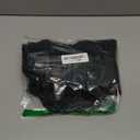 Metallic Top Sleeveless Crop Tank Top Pleated Skirt with Headband for Raves Halloween Cosplay (Large, Black)