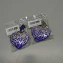 2 x Sparkling Keychains Bag Charms for Women Girls, Crystal Bling Rhinestone Key Ring Car Fob, Backpack Handbag Accessories