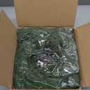 2PCS 6FT Real Touch Norfolk Pine Garland with 80 Branches, Green Christmas Holiday Garlands, Artificial Greenery Cedar Garland for Table,Wall, Christmas Decorations