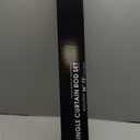 Single Curtain Rod Set:1-1/8 inch Diameter Adjustable Gold Curtain Rods with Clear Gold Foiled Finial,72-144 inch,Standard Single Drapery Rod for 1 Pack