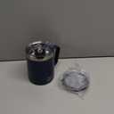 WETOWETO 14 oz Coffee Mug, Vacuum Insulated Camping Mug with Lid, Double Wall Stainless Steel Travel Tumbler Cup, Thermal Coffee Mug, Powder Coated Navy Blue