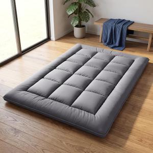 Japanese Floor Futon Mattress Queen Foldable Roll Up Sleep Pad for Guest
5-Layer Modern Futon With High-Density memory foam, balanced soft and firm, portable tatami mat for camping, dormitory