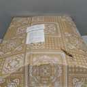 palassio Beige Cotton Quilt King Size Bedding Sets with Pillow Shams,White Lightweight Soft Bedspread Coverlet, Tan Cream Quilted Comforter Bed Cover for All Season, 3 Pieces, 106x96 inches