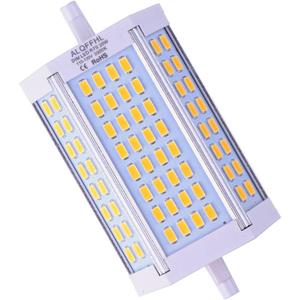 R7S 118mm LED Bulb 30W, Dimmable J Type Double Ended Flood Light, 200W 300W Halogen T3 Replacement, 120V 3000 Lumen, Wall Security Floor Standing Lamp for Work and Home, 3000K Warm White