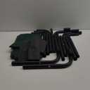 Elevated Pet Bed, Raised Outdoor Dog Bed for Extra Large Sized Dog, Portable Cooling Pet Cot with Breathable & Washable Mesh, Indoor & Outdoor Pet Hammock with Skid-Resistant Feet. (XL(48.80"x35.80"x8.00), Green)