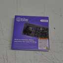 Tile by Life360 Sticker - Small Bluetooth Tracker, Remote Finder and Item Locator for Bikes, Glasses and More. Both iOS and Android Compatible. Phone Finder. 1-Pack (Black)