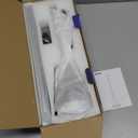 RGB Floor Lamp, Smart LED Corner Lamp for Living Room Bedroom, 16 Million DIY Colors Standing Lamp with Music Sync App & Remote Control, Cool Modern Mood Light Ambient Lighting, Black