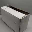 KIRE 200PCS White Disposable Plates - Heavy Duty White Plastic Plates for Party/Wedding - Include 100Pieces 10.25inch Dinner Plates and 100Pieces 7.5inch Dessert/Salad Plates