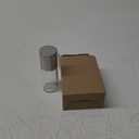 Gulex® Salt and Pepper Grinder Set, Pepper Mill, Sea Salt Shaker Grinder Refillable, Adjustable Coarseness, Stainless Steel with Ceramic Rotor (Seasoning not included)