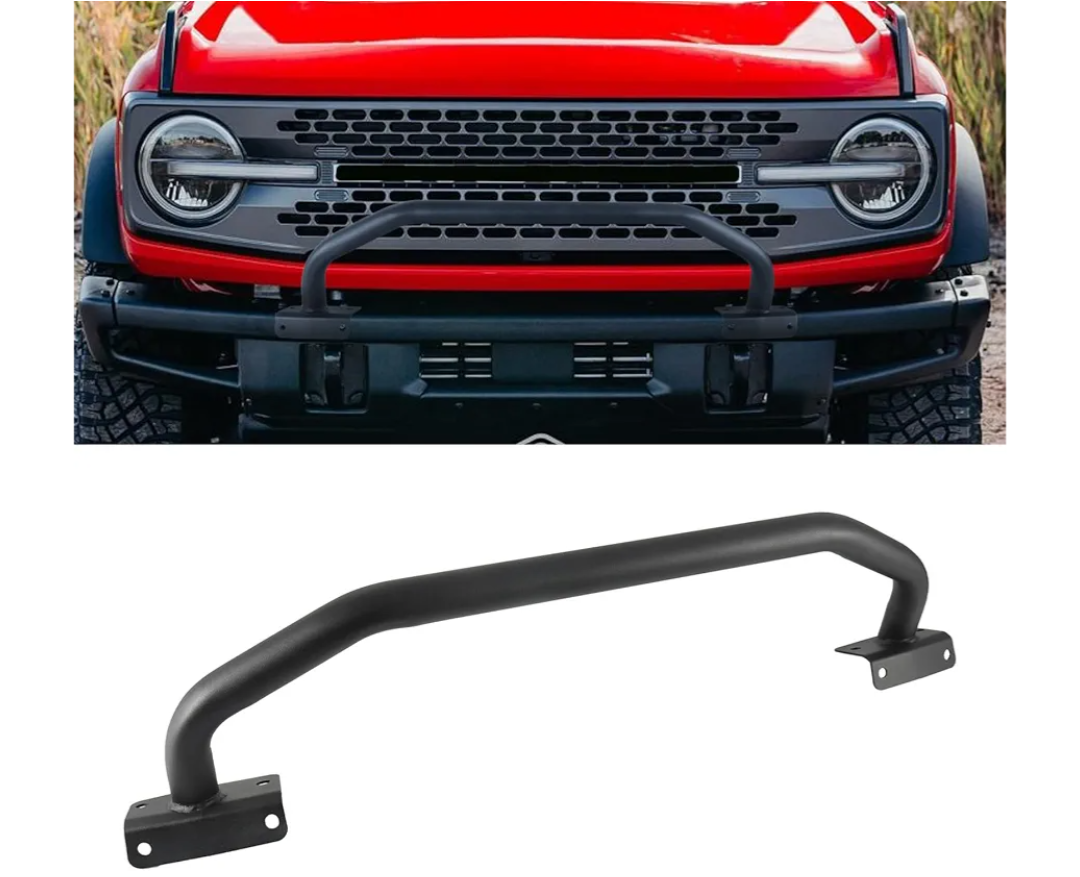 Bull Bar for Ford Bronco 2/4-Door 2024 2023 2022 2021 Steel Front Bumper Bull Bar(Not Sport or Raptor)