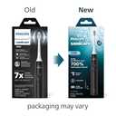 Philips Sonicare 4100 Series Electric Toothbrush - Sonic Toothbrush with Advanced Sonic Technology, Pressure Sensor, Two Intensity Settings, Smartimer & Quadpacer, Black, Model HX3681/24