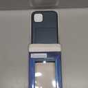 for iPhone 15 Plus Wallet Case with Card Holder + 2 Tempered Glass Screen Protector, Heavy Duty Protective Dual Layer Shockproof Hidden Card Slot Slim Case Women Men 6.7 inch (Blue)