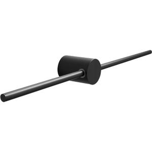 Balance Towel Bar Single Base Brass Towel Rack Adjustable Left and Right Wall Mounted Bathroom Towel Holder 20 inch Matte Black Balance Towel Bar Single Base Brass Towel Rack Adjustable Left and Right Wall Mounted Bathroom Towel Holder 20 inch Matte Black