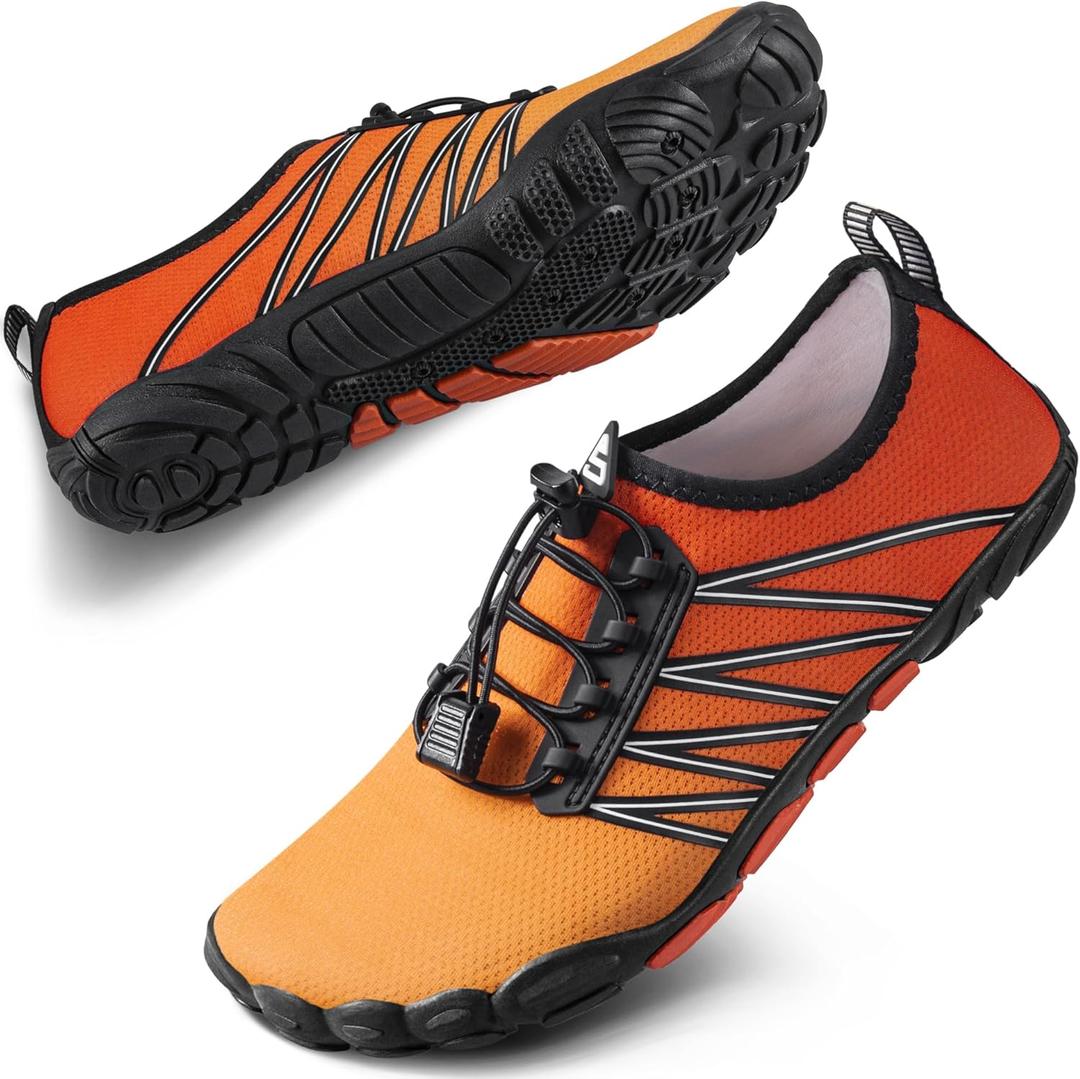 SEEKWAY Water Shoes Men Women Adult Quick-Dry Aqua Sock Barefoot for Beach Swim River Pool Lake Hiking Kayaking Surfing, Size 42