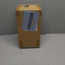 Citylife 1.3 QT 10 Pack Small Storage Bins Plastic Storage Container Stackable Box with Lids for Organizing, Clear White