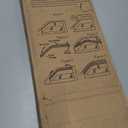 KPY Rain Guards Fit for 2006-2012 Ford Fusion (Excludes Hybrid Model), Out-Channel Window Visors Vent Deflector, Car Accessories for 2007-2013 Lincoln MKZ, 2006-2010 Mercury Milan, 2006 Lincoln Zephyr