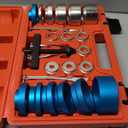 NYXOVA Crank Bearing Camshaft Oil Seal Installer and Remover Set, Crankshaft Camshaft Oil Seal Removal Installation Puller Tool, 21pcs Crank Bearing Camshaft Seal, Crank Seal, Crankshaft Seal Kit
