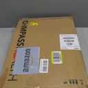 Carex Toilet Seat Riser, Elongated Raised Toilet Seat Adds 3.5 inches to Toilet Height, for Assistance Bending or Sitting, 300 Pound Weight Capacity Toilet Riser White