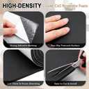 24" x 60" Neoprene Sponge Foam Sheet with Adhesive
