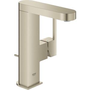 GROHE 23956EN3 Plus Single-Handle Bathroom Faucet M-Size, Brushed Nickel Infinity Finish