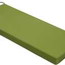 Outdoor Bench Cushion 48 x 18 x 3 Inch with Ties, Thick Waterproof Porch Swing Cushions for Patio Furniture Chair Pad, Seat Sofa Garden Replacement Cushion Sponge Filling