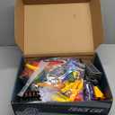 Electric Train Set for Kids Ages 5-8, 2 in 1 DIY Tracks Toy Dual-Layer Tracks with Light-Up Bridge & Realistic Sounds 100+ Piece STEM Building Toy for Boys Birthday Gifts 3 4 5 6 7 8+