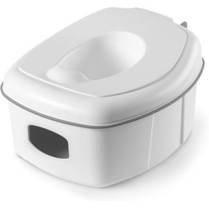 Chicco 3-in-1 Potty Training System, Toddler Training Potty, Toilet Topper, Step Stool, Easy-Clean, Anti-Slip Base, Adjustable Spray Shield