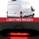 W/Camera W/Camera Hole Brake Light Compatible for 2020-2025 Ford Transit 150 250 LK4Z13A613D NK4T-19G490-AA