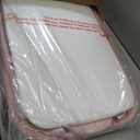 Baby Bassinet, Bedside Bassinet for Baby, Bassinet Bedside Sleeper with Mattress, Storage Basket and 4 Auto-Lock Wheels, Full-Mesh Sides, Bedside Mini Crib for Newborn (Pink)