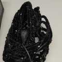 EAMBRITE Halloween Decorations Outdoor 5FT Bendable Scary Giant Spider with 83LT Purple Lights Black Fake Spider for Halloween Indoor Outdoor Yard Home Parties Creepy Dcor