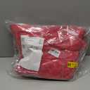 Malier Dog Winter Coat, Windproof Dog Cold Weather Coats with Real Pocket, Winter Extra Warm Pet Coat Fleece Jacket Reflective Clothes for Dogs and Puppy (Red, XXX-Large)