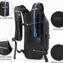 MIYCOO Hydration Backpack - Lightweight Hiking Water Backpack with 2L Water Bladder, Running Hydration Vest Backpack for Men Women, Hydration Pack for Hiking, Cycling, Climbing