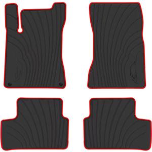 Floor Mats for Mercedes Benz GLA 250 (2021-2026) & CLA 250 (2020-2026), Custom Fit Mercedes 2020-2023 Benz A/B Class Floor Liners All Weather Rubber Protection Mats Heavy Duty Odorless