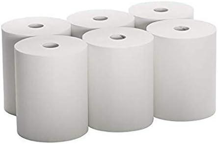 High Capacity (Tad) Paper Towels - Hand Towels 10 Inch Wide Rolls (6 Rolls) Premium Quality Fits Touchless Automatic roll Towel Dispenser