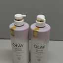 Olay Body Wash for Women, Elasticity Boosting, Collagen Peptide Serum Complex, Renews Moisture, Free of Parabens & Phthalates, Vitamin B3 Lameller Technology, For All Skin Types, 26 fl oz (Pack of 2)