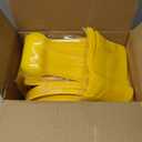 Pureegg Yellow Plastic Plates Set - 350 Pcs Complete Dinnerware Sets for 50 Guests, Disposable Plates, Utensils, Cups, Napkins Included, for Party, Gathering, Wedding, Daily Use