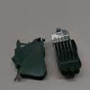 AFANSO Hair Clipper Guards, Extra Long 3 Inch, 8pcs Green - Compatible with Most Wahl Full Size Hair Clippers, Large Guide Comb Set 3', 2.75', 2.5', 2.25", 2", 1.75", 1.5", 1.25"