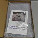 Football Display Case with LED Light, Thickened UV Protection Clear Acrylic Lid Football Holder for Full Size, Wooden Base Stand Cases for Autographed Ball and Memorial Gift