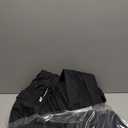 H.VERSAILTEX Linen Blackout Curtains 108 Inches Long 100% Blackout Thermal Insulated Textured Linen Look Curtain Draperies Anti-Rust Grommet, Energy Saving with White Liner, 2 Panels, Black