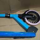 Nattork Kick Scooter for Age 6+ Kids Teens Adults, Max Load 240 LBS, Adjustable Height Foldable with 8" Large Wheels, Anti-Shock Suspension