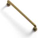 Goo-Ki 12 Pack 5'' Center to Center Antique Brass Cabinet Bar Pulls Vintage Drawer Handles Closet Classic Retro Home Kitchen Improvement Hardware