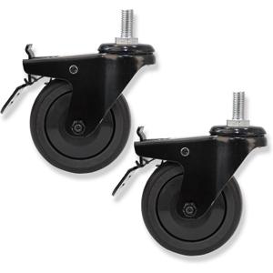 2 Pack 74064 Wheels for Pit Boss Replacement Wheels, 3" Locking Caster Wheels for Pit Boss Replacement Parts Navigator 1150 850, Austin XL, Pro Series 2 Pack 74064 Wheels for Pit Boss Replacement Wheels, 3" Locking Caster Wheels for Pit Boss Replacement Parts Navigator 1150 850, Austin XL, Pro Series