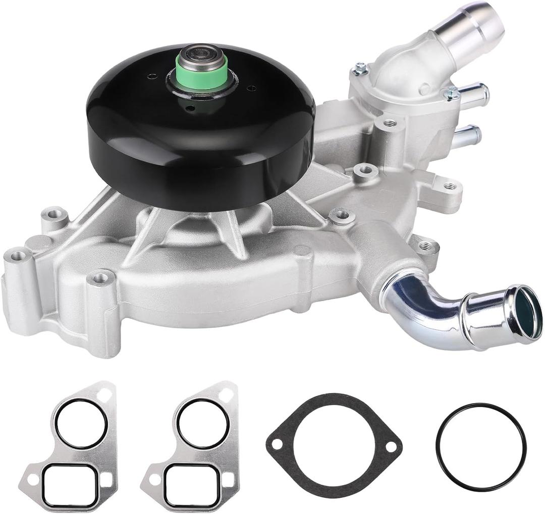 AW5104 Water Pump with Thermostat for 1999-2006 Chevrolet GMC Rainier Escalade 4.8/5.3/6.0L, G7341B 252-845