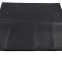 Silicone Bedside Commode Mat with Raised Edge for Spill Containment and Floor Protection,(23,5 x 23,5)
