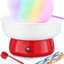 Cotton Candy Machine for Kids,Homemade Portable Cotton Candy Maker for Birthday, DIY, Party Gatherings,Christmas Halloween Gift, Red