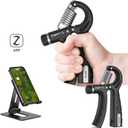DEPGI Smart Grip Strength Trainer with App, Digital Hand Gripper with 10-130LB Resistance for Muscle Building & Injury Recovery2 Pack)