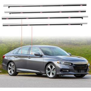 Weatherstrip Window Seal Car Window Seal Kit Fit for Honda Accord
