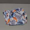 zeetoo Men's Hawaiian Shirts Short Sleeve Wrinkle Free Button Down Tropical Floral Holiday Beach Shirt (Medium, White Leaf)