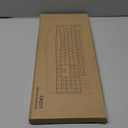 QUASIO Wireless Keyboard, 2.4G Full-Sized Ergonomic Wireless Computer Keyboard with Wrist Rest for Windows, Mac OS Laptop/ PC/ Desktop/ Notebook(Black)